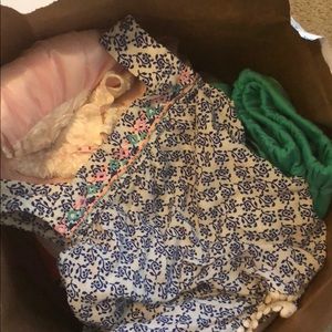 Bag of little girl clothes 18-24 months